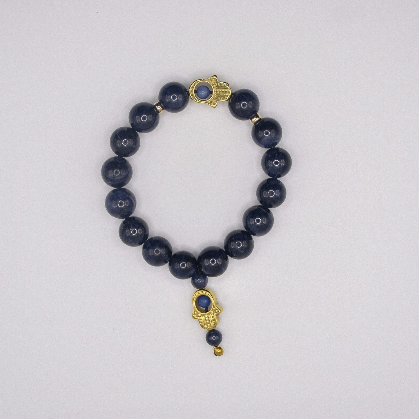 Sapphire Hamsa Bracelet