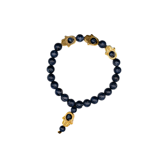 Sapphire Hamsa Bracelet