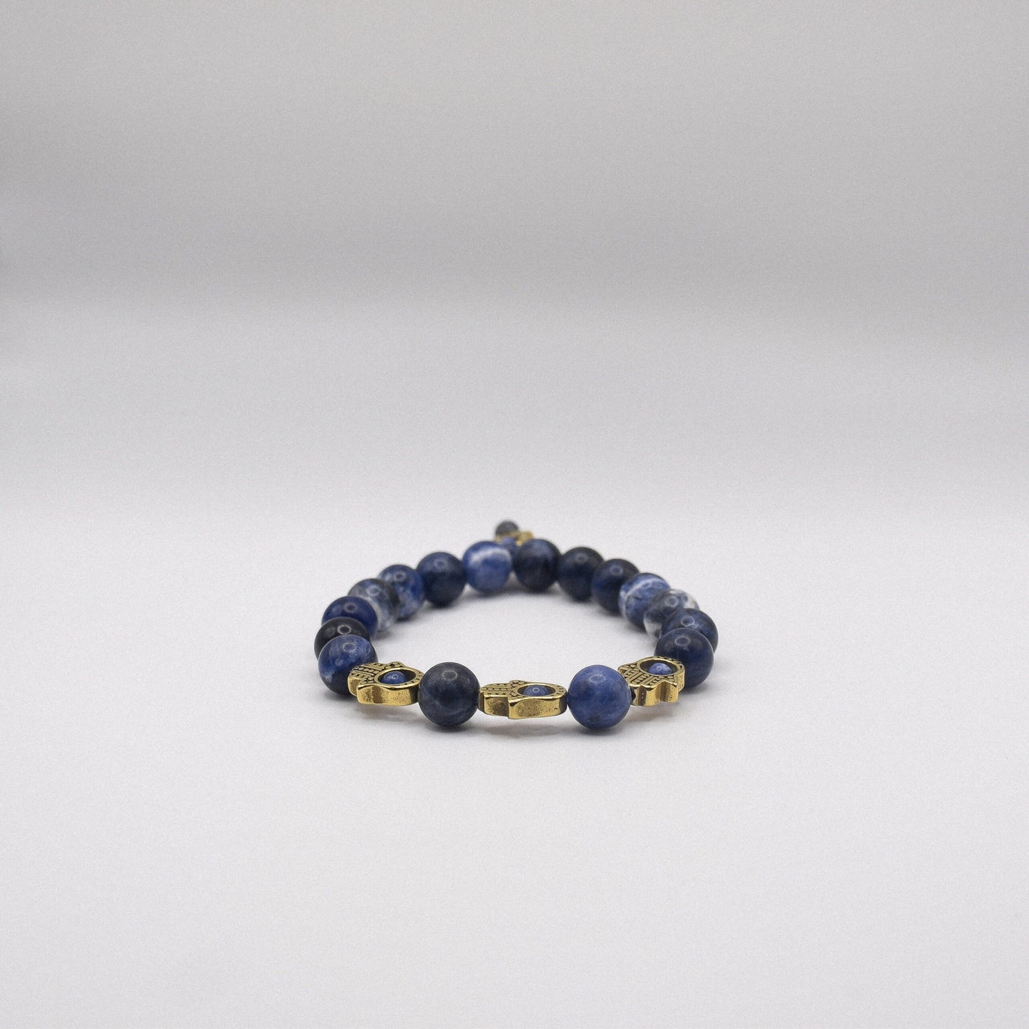 Sodalite Hamsa Bracelet