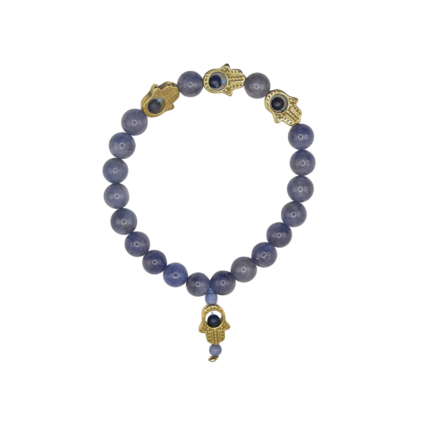 Tanzanite Hamsa Bracelet