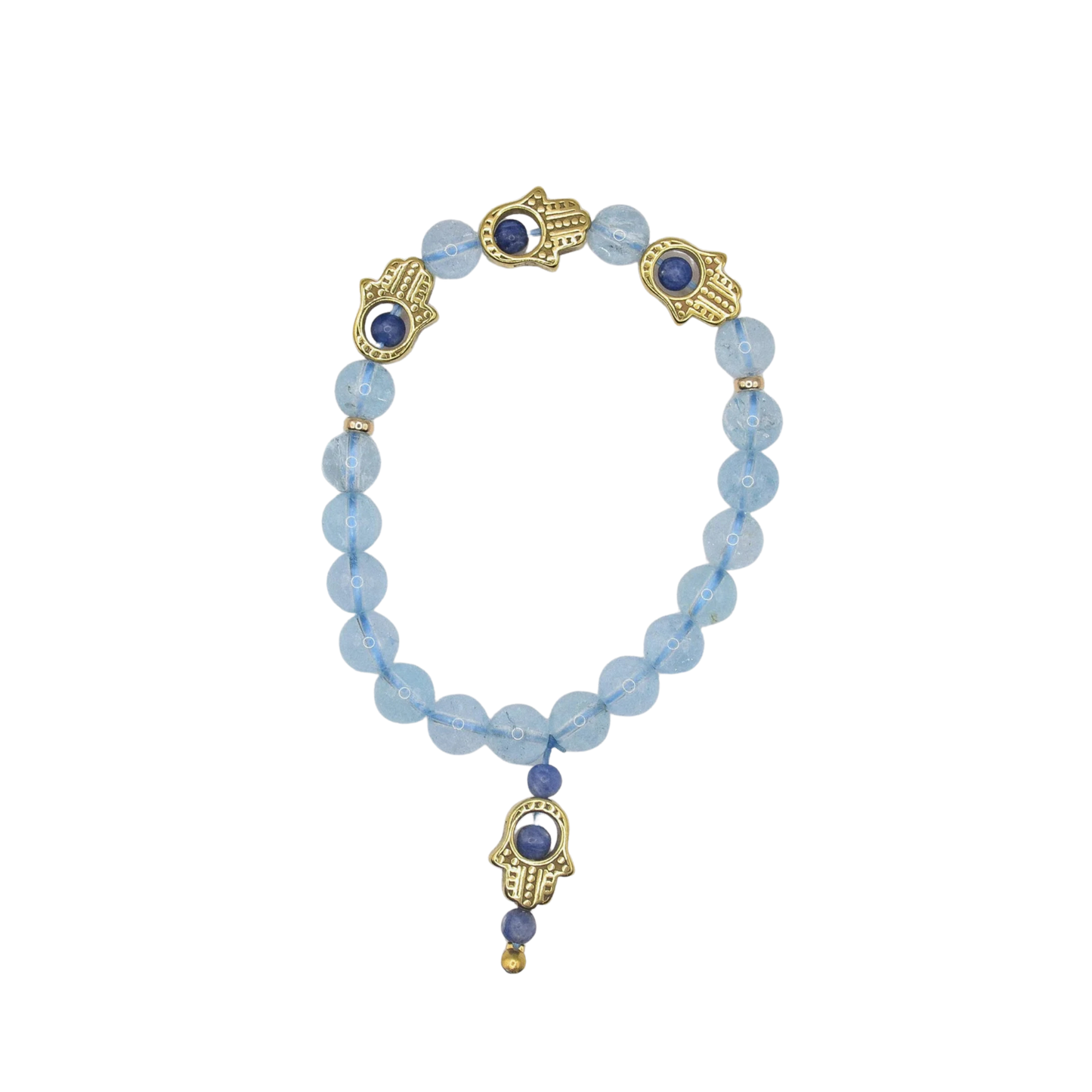 Topaz Hamsa Bracelet