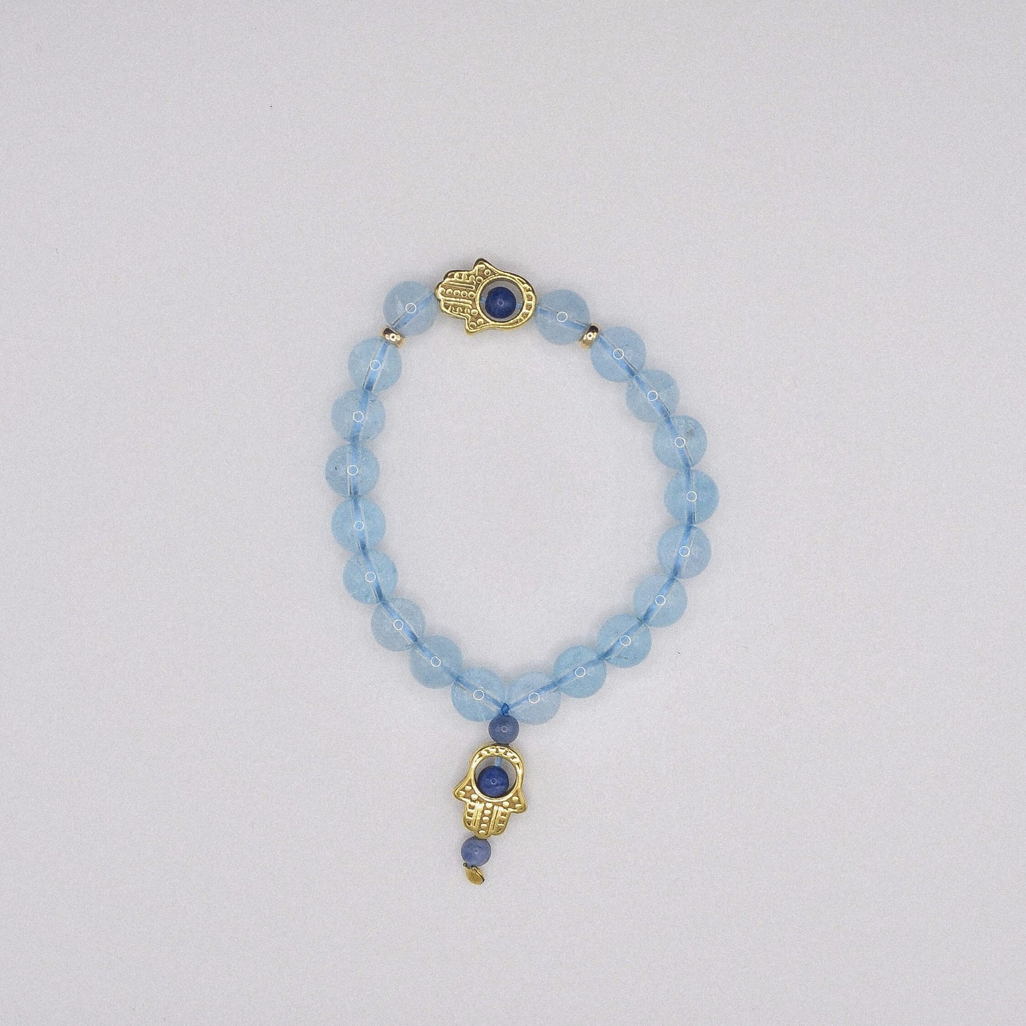 Topaz Hamsa Bracelet